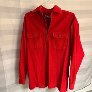 Vintage Marlboro Corduroy Long Sleeve Shirt Size Small Mens